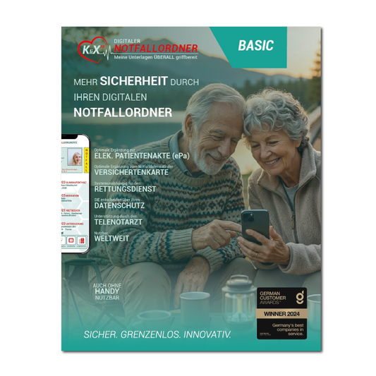 KliXFiX Basic - Mein digitaler Notfallordner