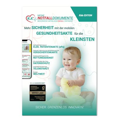 KliXFiX Kids Edition – Notfallordner für Kinder