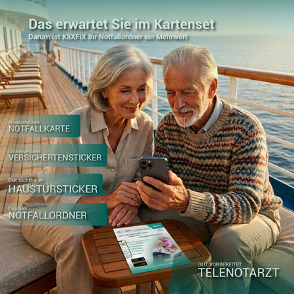 KliXFiX Basic - Mein digitaler Notfallordner