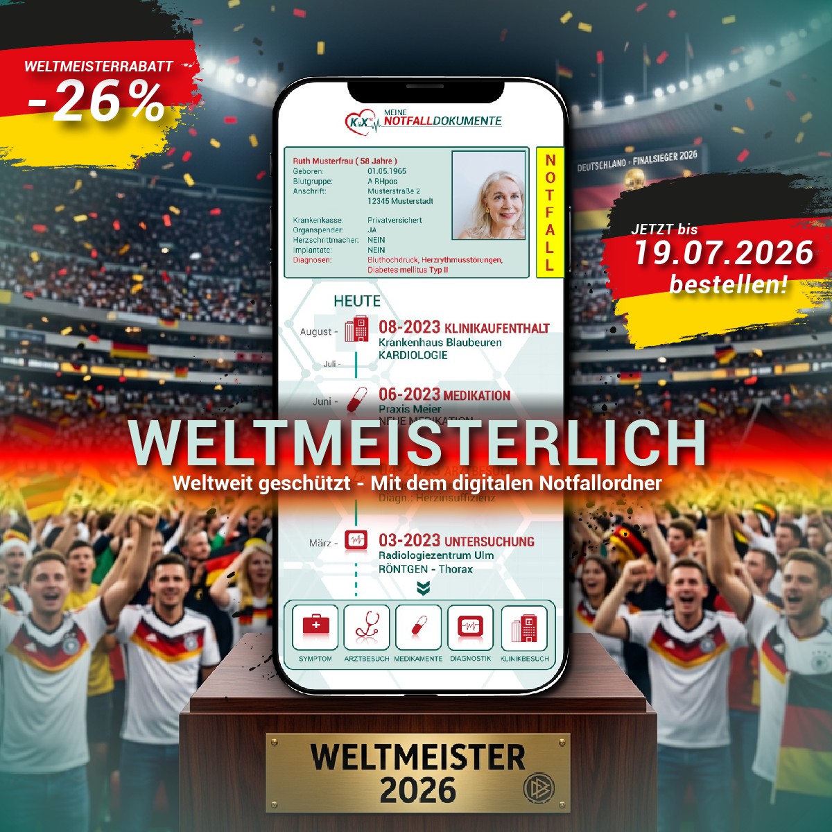 KliXFiX Basic - Mein digitaler Notfallordner
