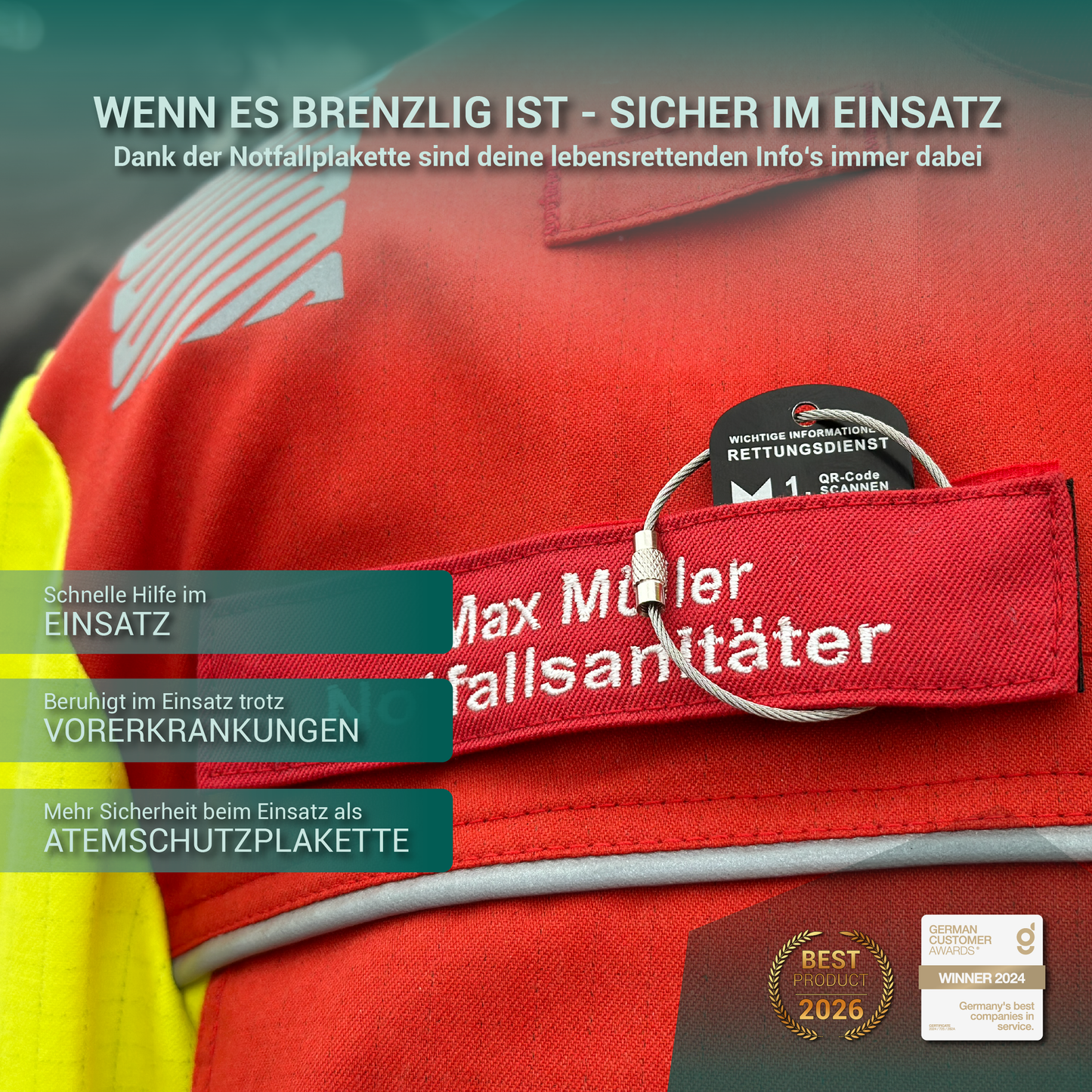 KliXFiX Digitaler Notfallordner für Rettungskräfte