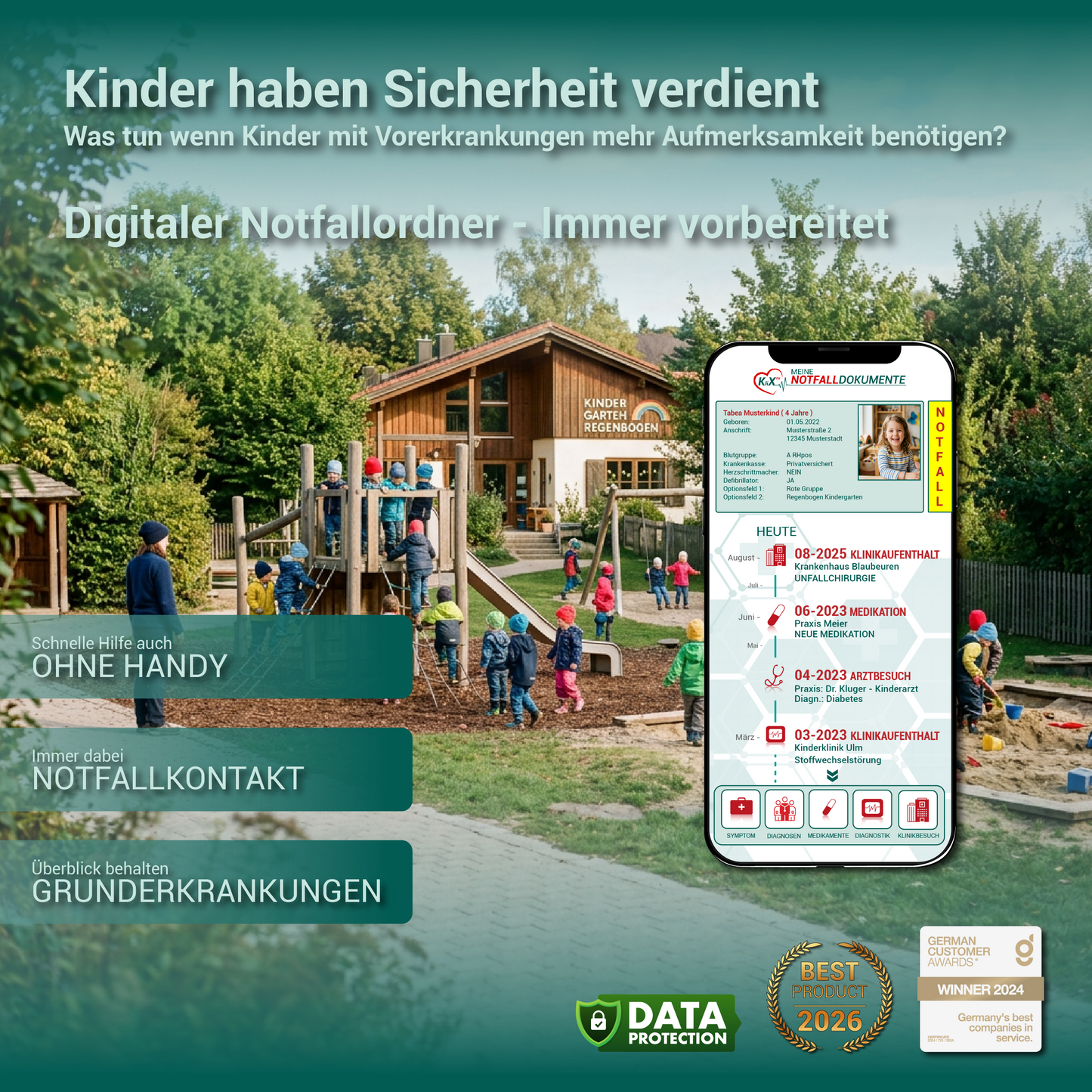 KliXFiX Kids Edition – Notfallordner für Kinder