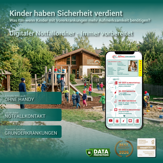 KliXFiX Kids Edition – Notfallordner für Kinder