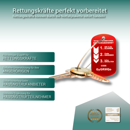 KliXFiX Digitaler Notfallordner für Hausnotrufteilnehmer