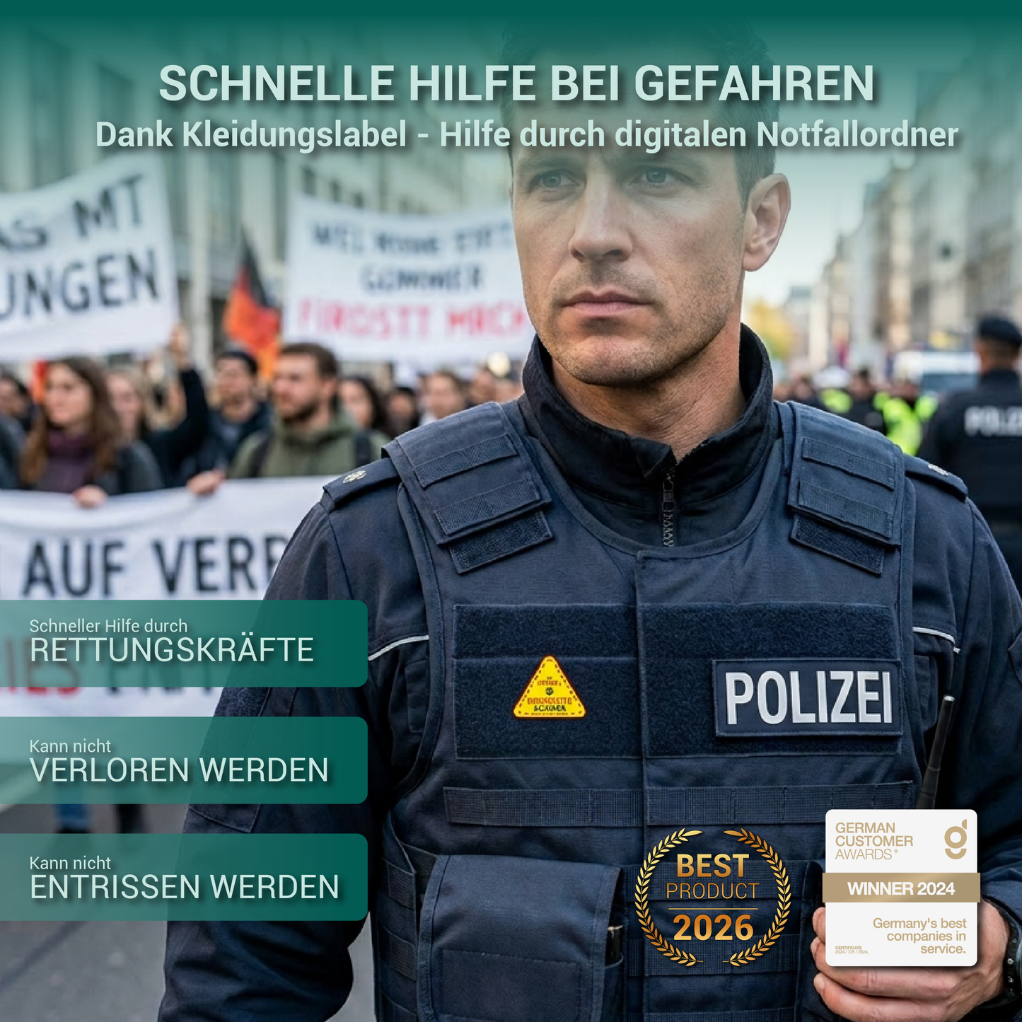 Notfallsticker Set - ERGÄNZUNG zum Basic Set