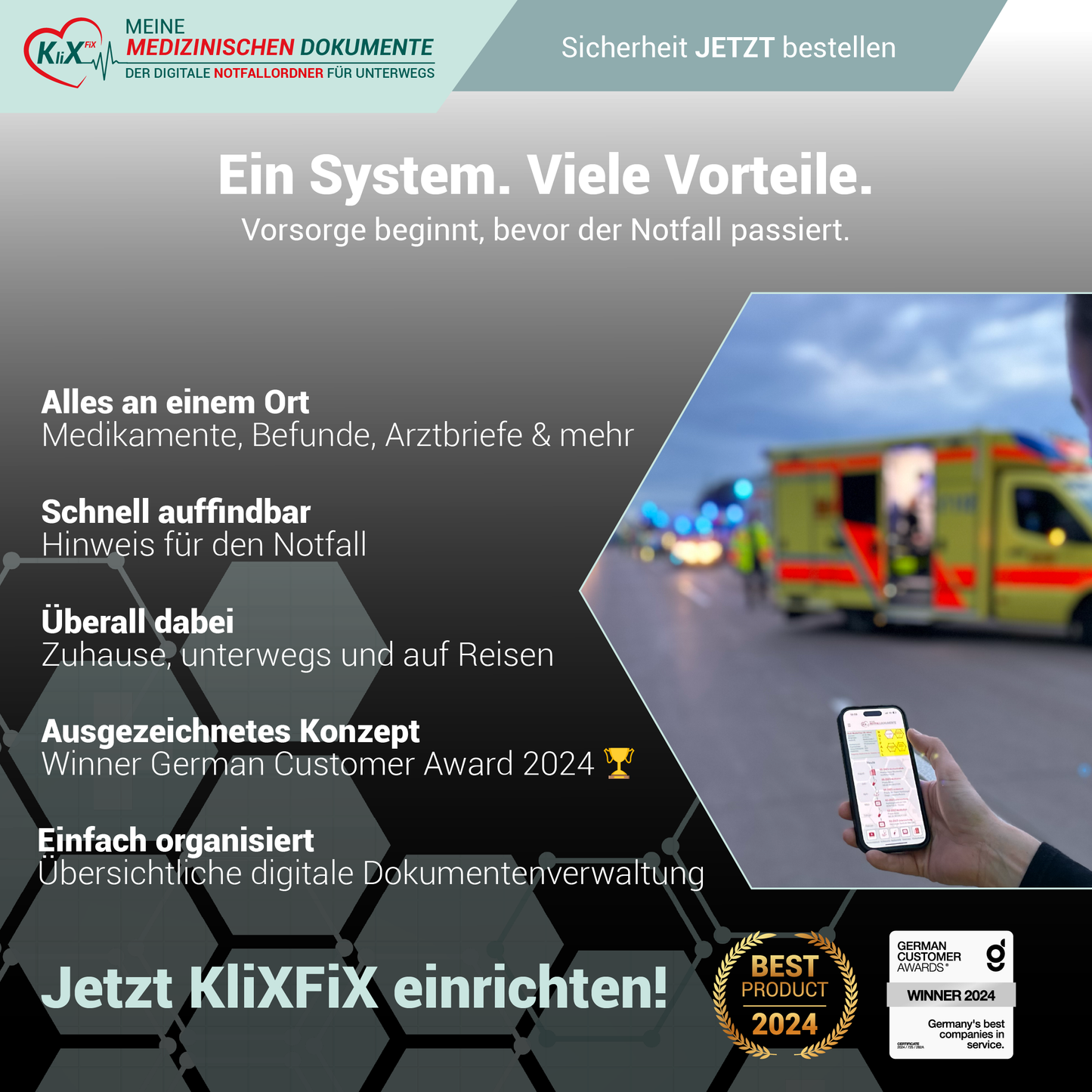 KliXFiX System mit Vorteile